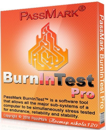 PassMark BurnInTest Pro 9.0 Build 1006
 2018