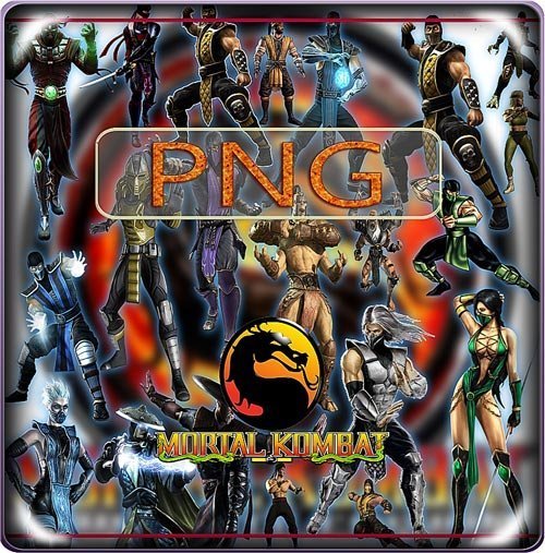 Новые клипарты Png - Mortal kombat