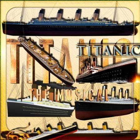 Прозрачные клипарты для фотошопа - Титаник