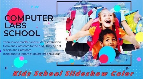 Kids School Slideshow Color V.2 281996 - After Effects Templates