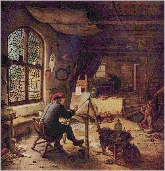 Адриан ван Остаде картины