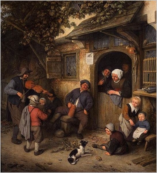 Адриан ван Остаде картины