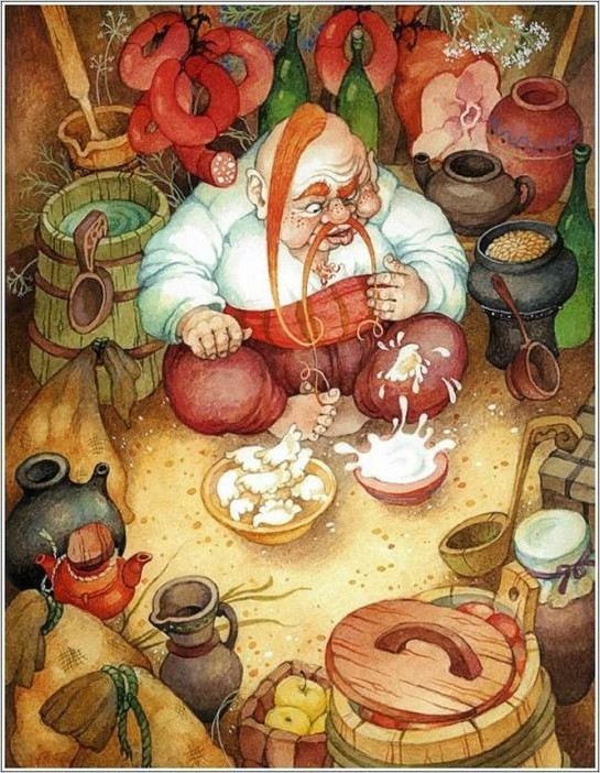 Иллюстратор Ольга Ионайтис — Ночь перед Рождеством