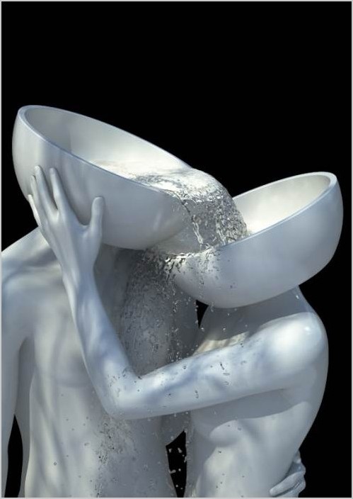 Цифровая скульптура, художник Kyuin Shim