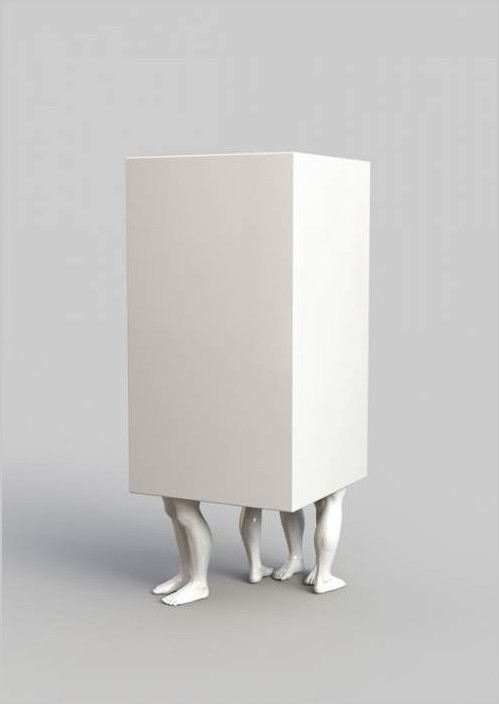 Цифровая скульптура, художник Kyuin Shim