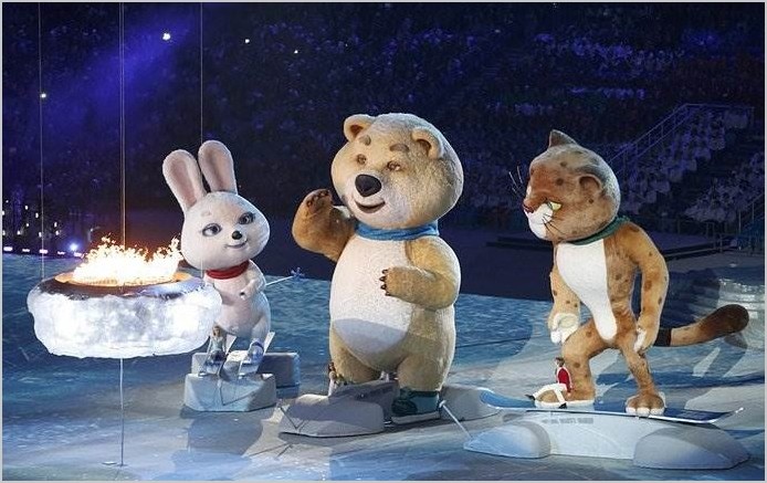 Церемония закрытия Олимпийских игр в Сочи 2014 (25 фото)