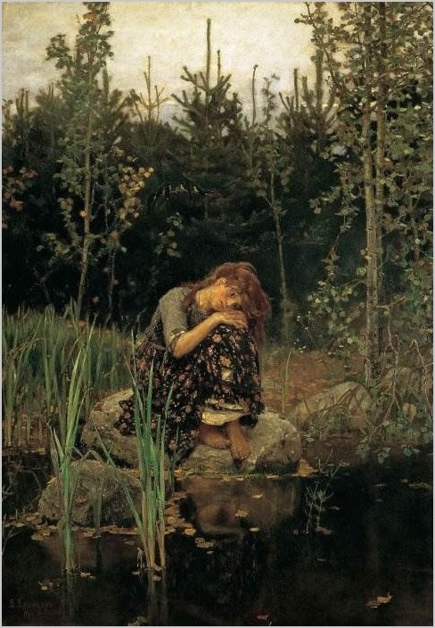 «Алёнушка» картина Васнецова