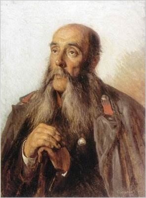 Портрет отставного солдата — Корзухин