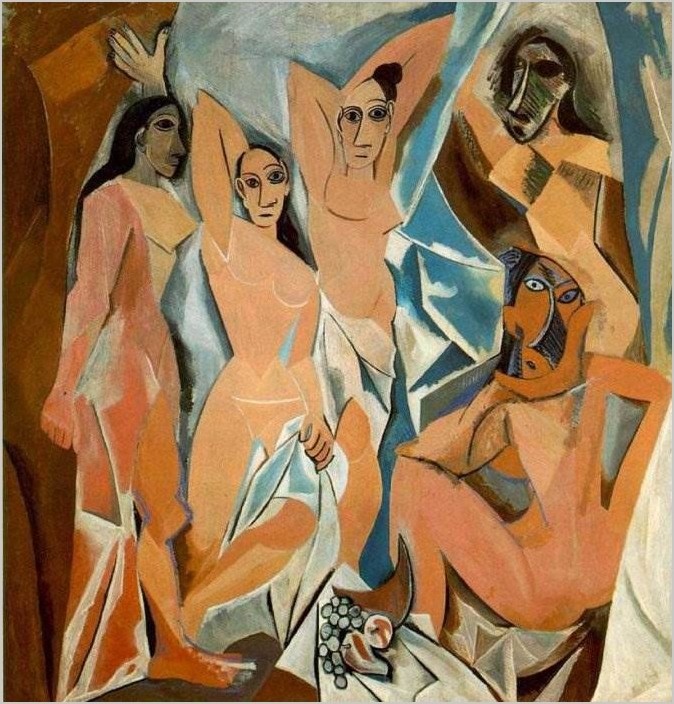Авиньонские девицы картина Пабло Пикассо