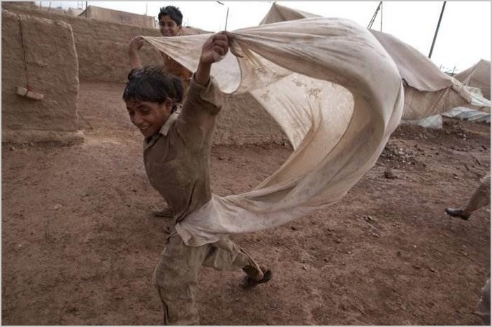 Беженцы-дети в Пакистане