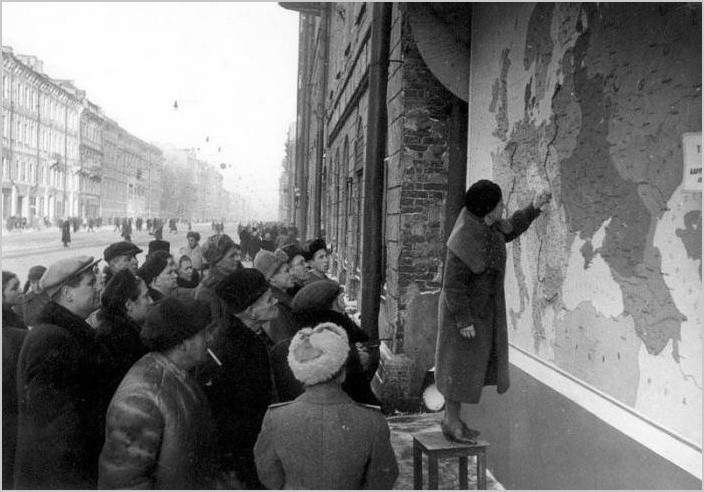 Блокадный Ленинград фото