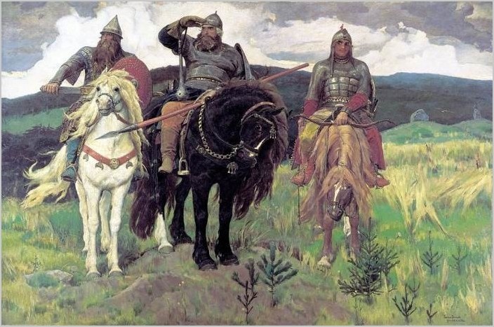 «Богатыри» картина Васнецова