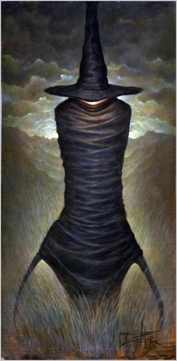 Чет Зар (Chet Zar) картины тёмного художника