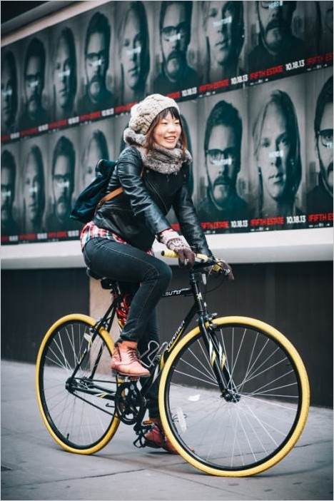 Фотограф Sam Polcer — велосипедисты Нью-Йорка