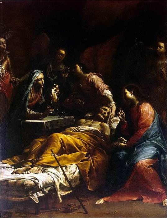 Смерть св. Иосифа — Джузеппе Мария Креспи