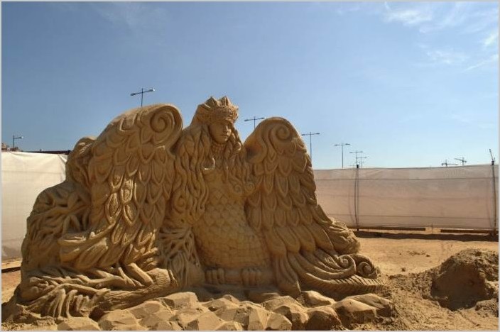 Фестиваль песочных скульптур в парке 300-летия, Санкт-Петербург