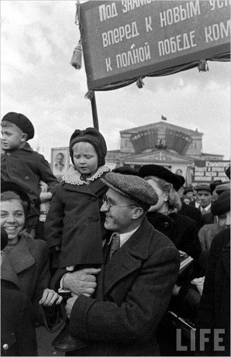 Москва 1947 из архива журнала «Лайф»