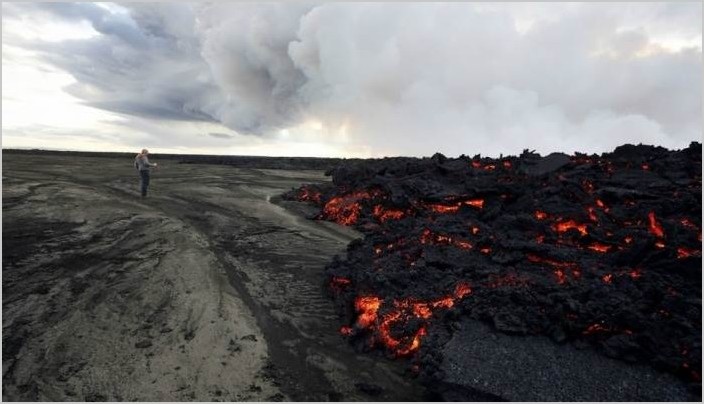 Бардарбунг действующий вулкан в Исландии