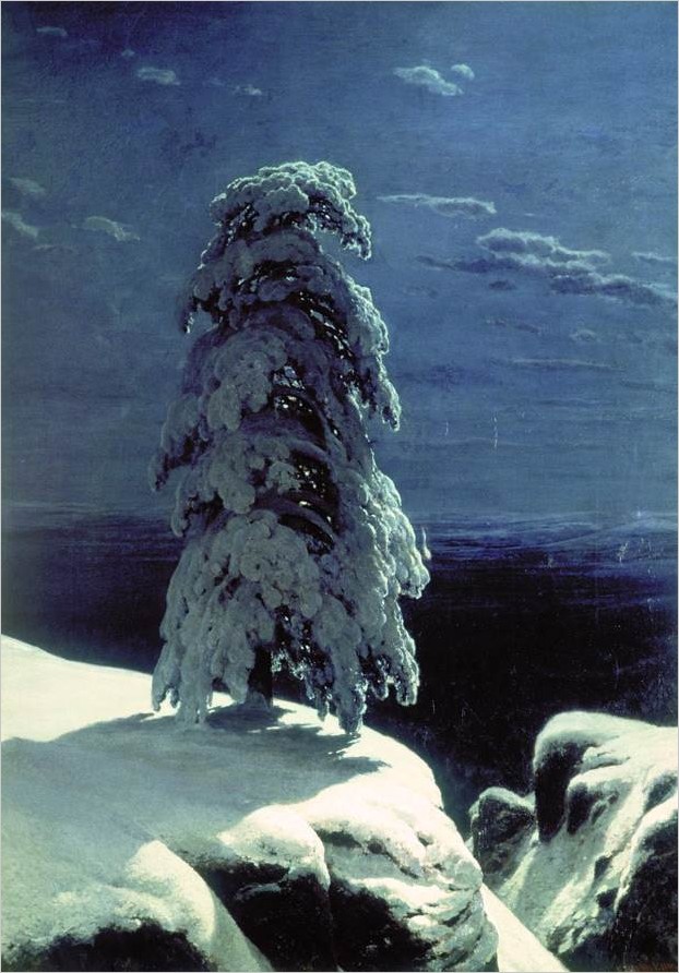 И. И. Шишкин «На севере диком…» история картины