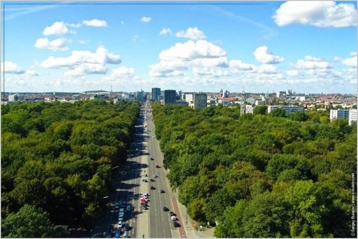 Берлин + Трептов Парк красивое фото