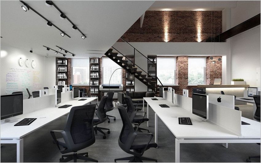 Дизайн офиса в современном стиле (10 фото)
