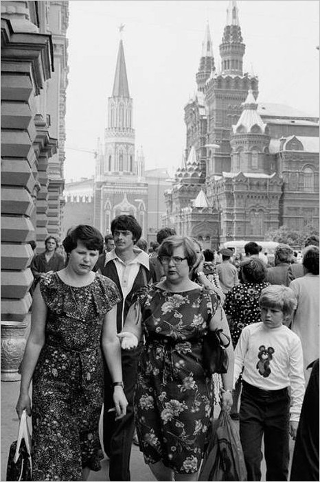 Москва 80-е. Фотограф Раймон Депардон