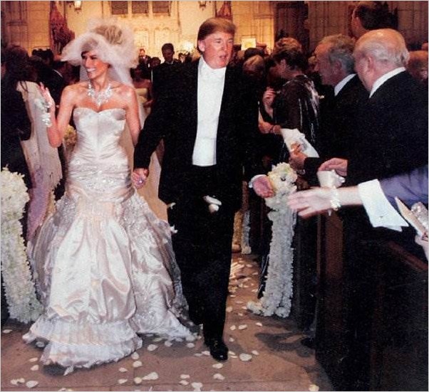 Свадьба Дональда Трампа и Мелании фото