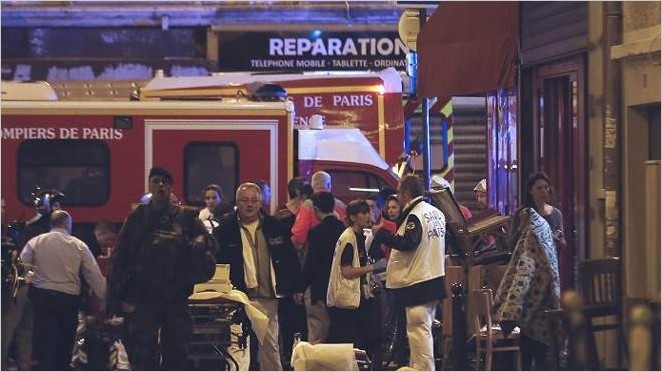 Теракты в Париже 13 ноября 2015 фото и видео
