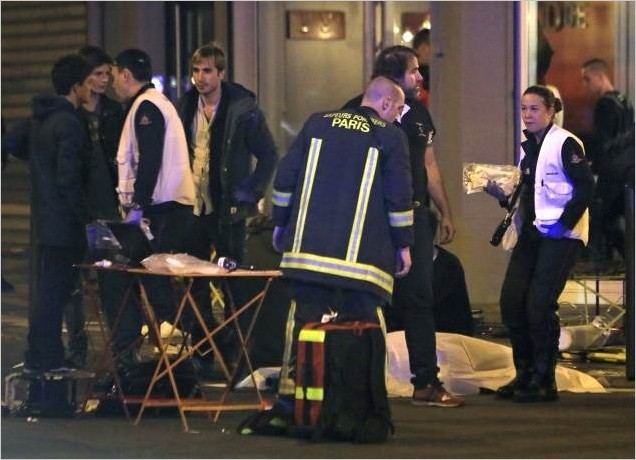 Теракты в Париже 13 ноября 2015 фото и видео