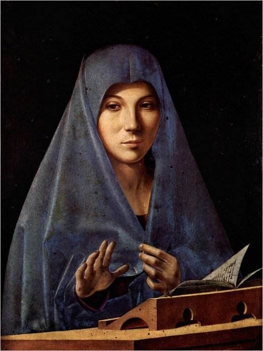 Мария Аннунциата картина Антонелло да Мессина