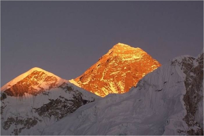 Фото вершины Эверест