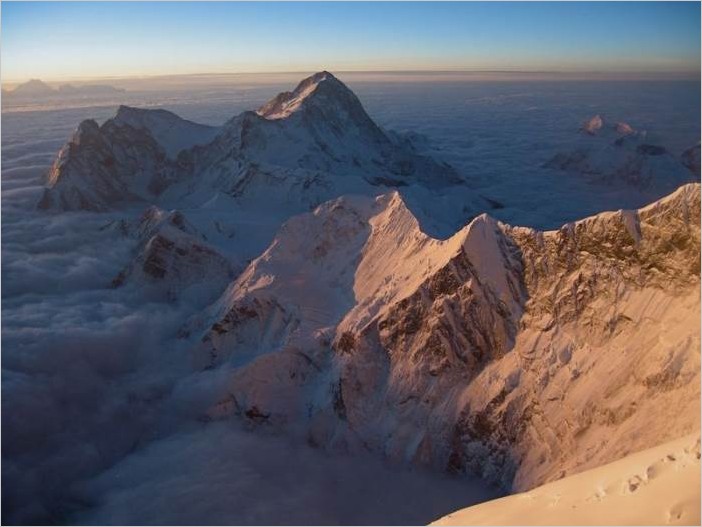 Фото вершины Эверест