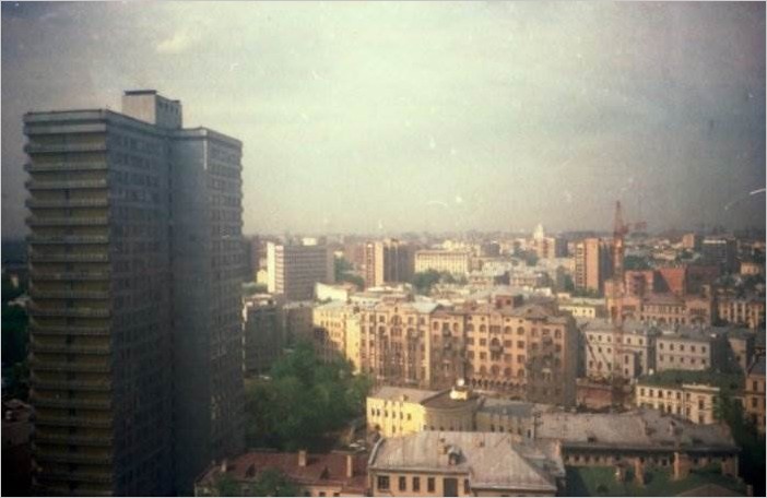 Москва 90-е ретрофото