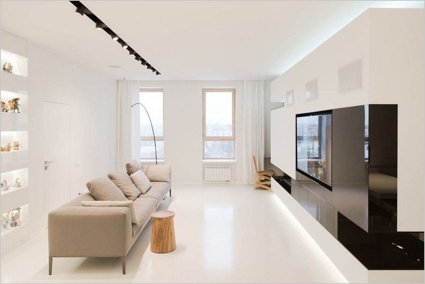 Дизайн квартиры в светлом стиле (10 красивых фото)