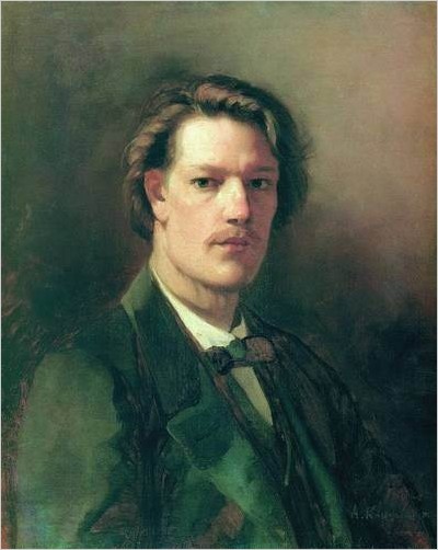 Портрет художника М. И. Пескова — Корзухин