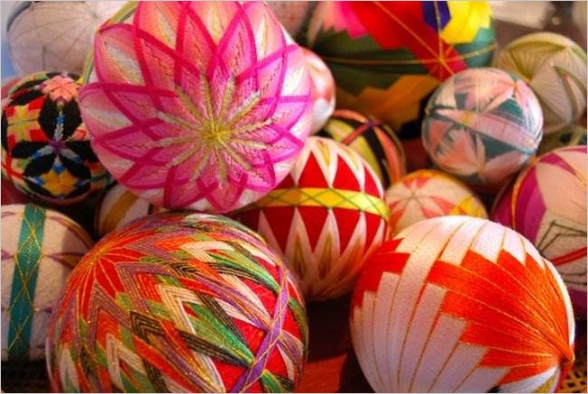 Темари —  японские плетёные шары