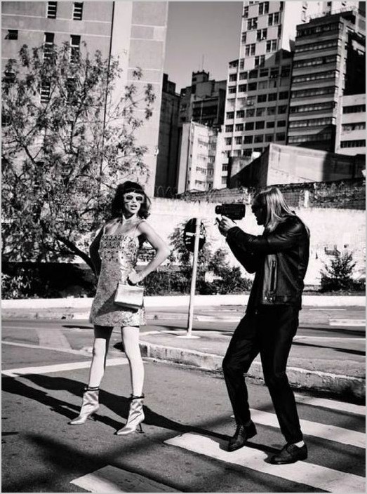 Адриана Лима фотосессия для Vogue Brazil (фотограф Эллен фон Унверт)