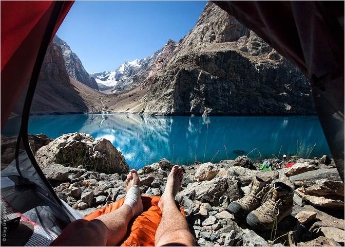 Олег Григорьев пейзажи из палатки