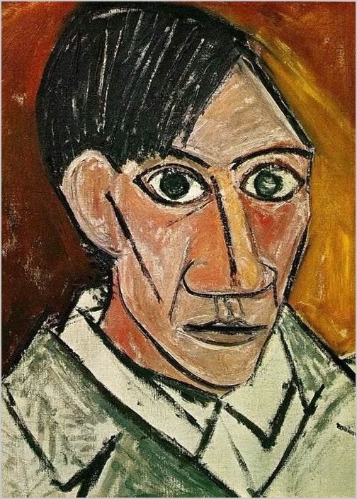 Автопортрет Пабло Пикассо 1907 г.
