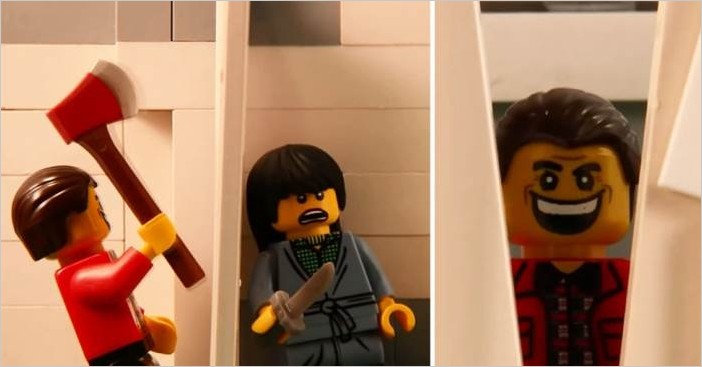 Голливудские фильмы из Lego от Моргана Спенса (Morgan Spence)