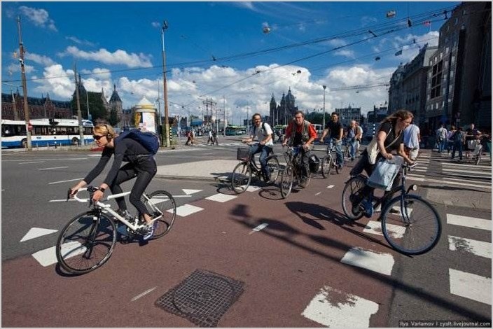 Амстердам велосипеды фото