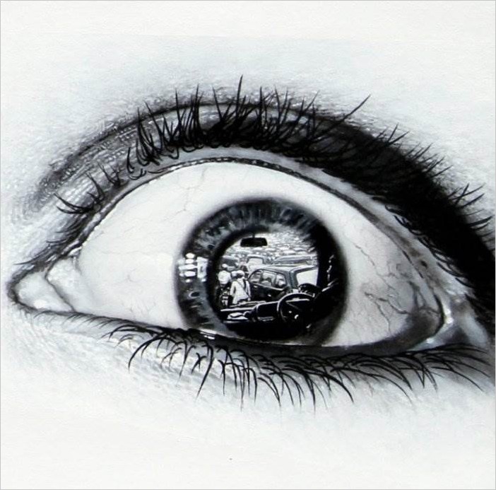 Фотореалистичные глаза индонезийского художника Вери Априятно (Veri Apriyatno)