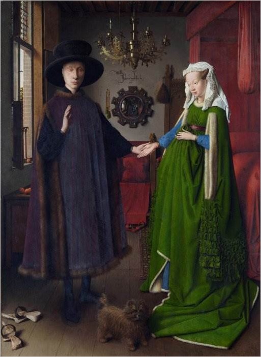 Ян ван Эйк картина «Портрет четы Арнольфини»