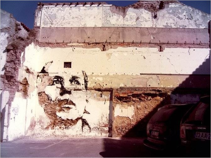 Портреты на стенах. Португальский стрит-арт художник Alexandre Farto