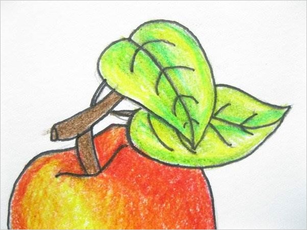 Как рисовать яблоко карандашом поэтапно