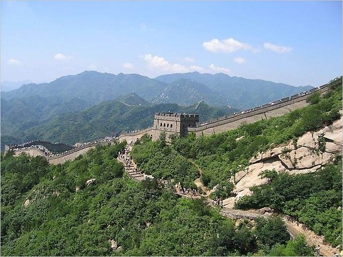 Великая Китайская стена фото красивое