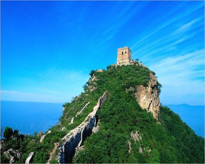 Великая Китайская стена фото красивое