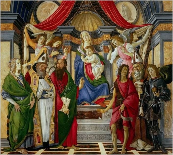 Алтарь святого Варнавы — Сандро Боттичелли