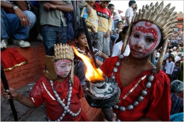 Фестиваль Ганеш Чатуртхи в Индии фото
