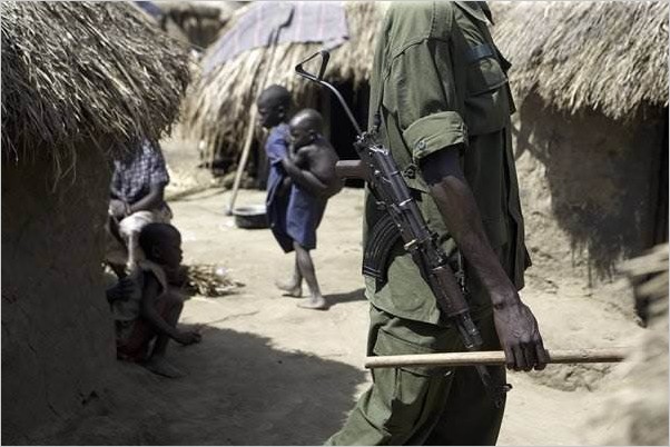 Heather McClintock война в Уганде